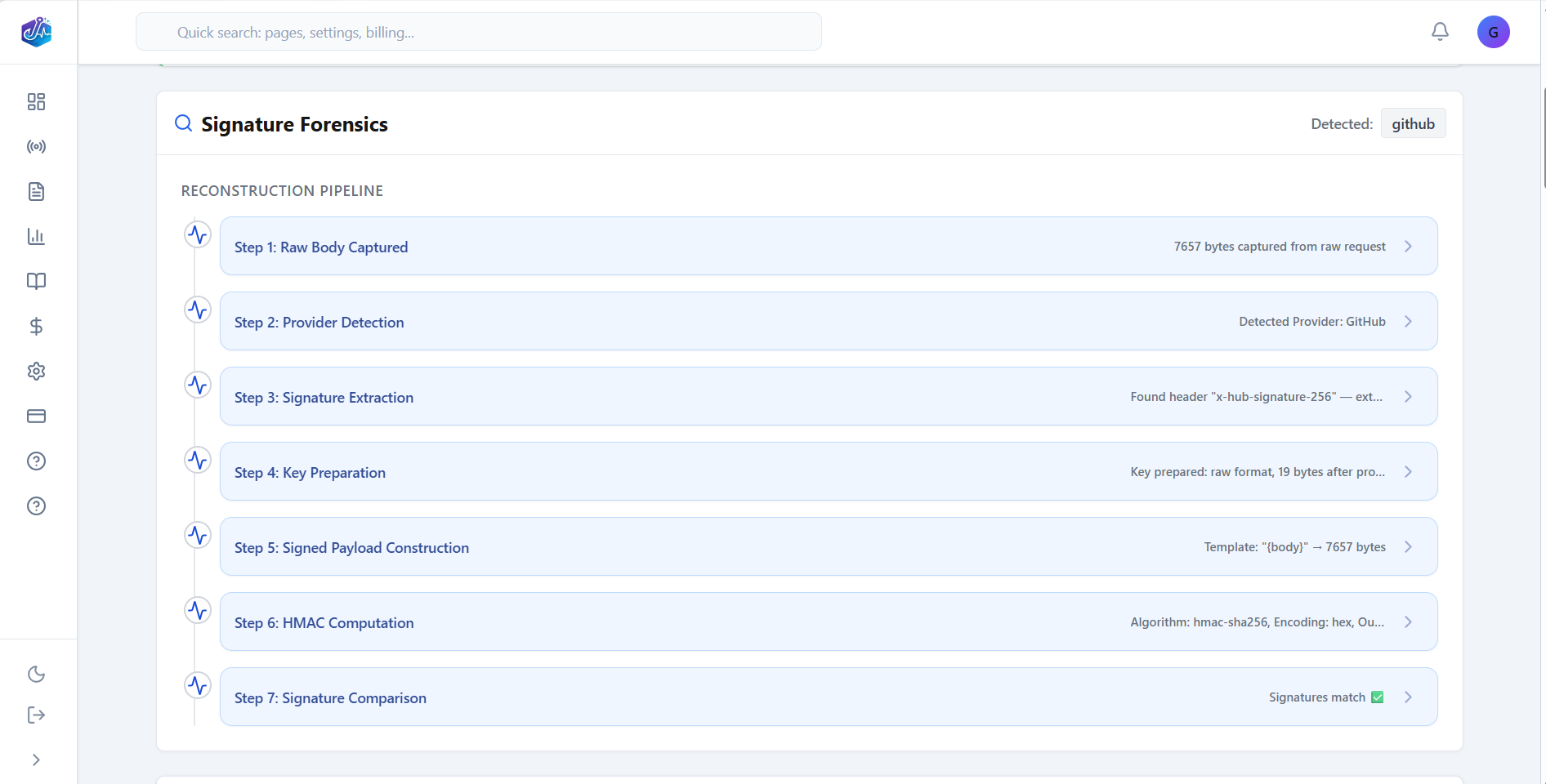 Hookmetry Webhook Signature Forensics Engine